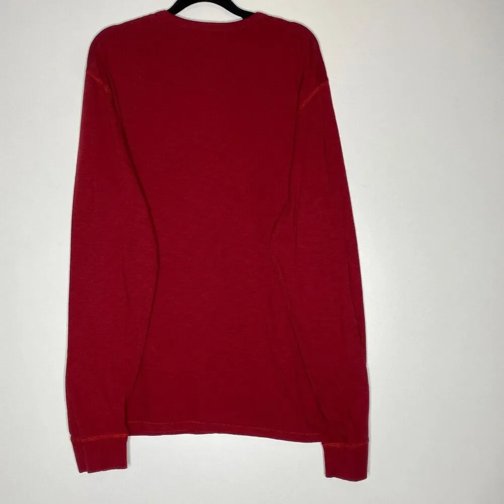 J. Crew Long-sleeve Slub Cotton Tee Men's Size XL
